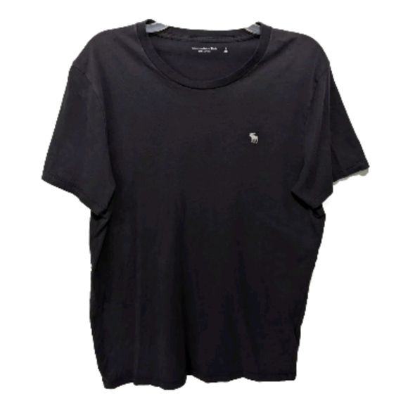 Abercrombie & Fitch Soft A&F Tee T shirt Mens L Gray Short Sleeve 90s Y2K - Picture 1 of 8